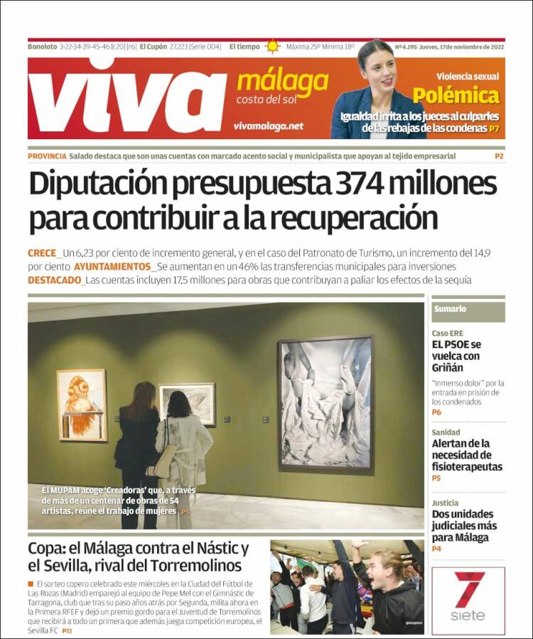 Portada de Viva Málaga (Spain)