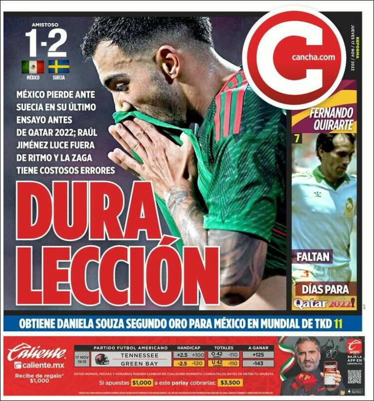 Portada de Cancha (Mexico)