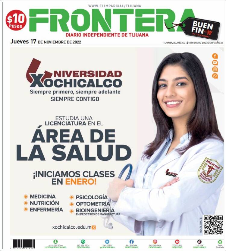 Portada de Frontera (Mexico)