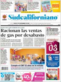 Portada de El Sudcaliforniano (Mexico)