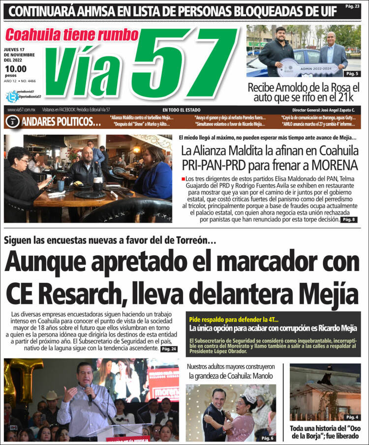 Portada de Via57 (Mexico)