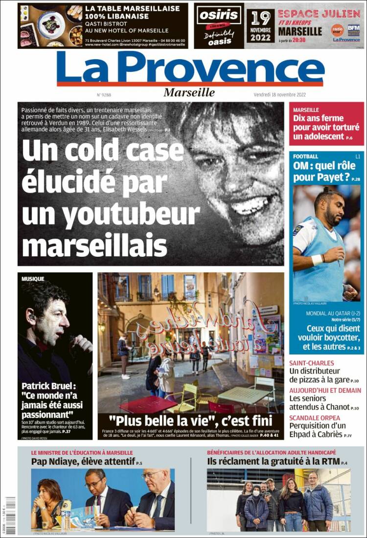 Portada de La Provence (France)