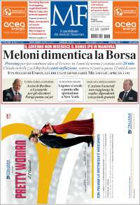 Portada de Milano Finanza (Italia)