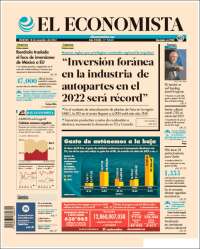 Portada de El Economista (México)