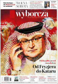 Portada de Gazeta Wyborcza (Polonia)