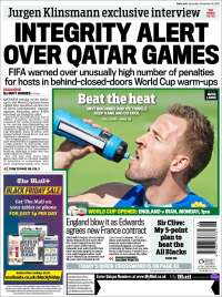 Portada de Daily Mail Sport (Reino Unido)