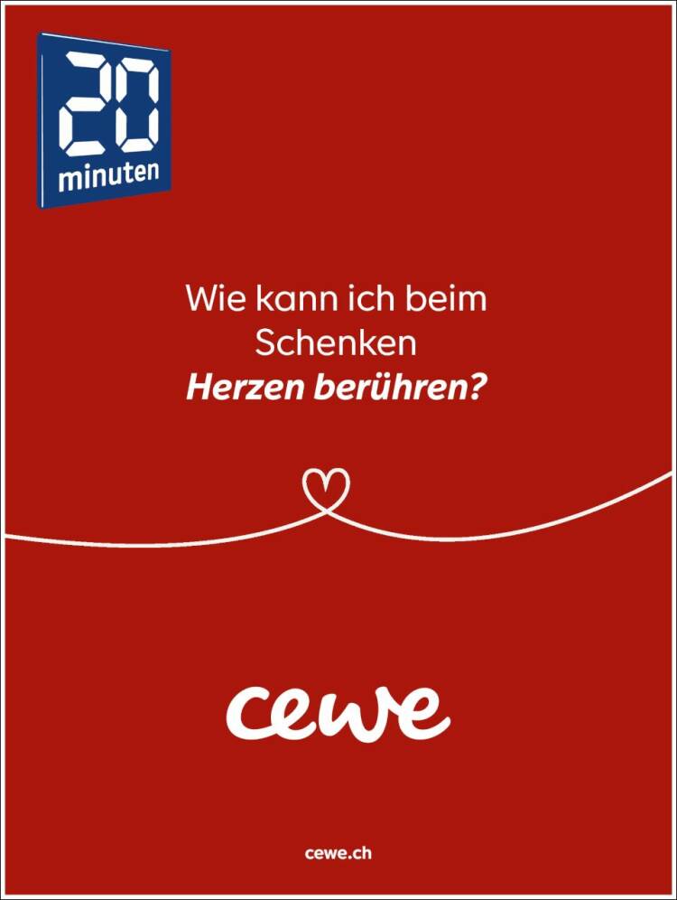 Portada de 20Minuten - Zürich (Suiza)