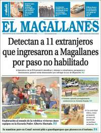 Portada de El Magallanes (Chile)