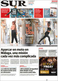 Portada de Diario el Sur (Spain)