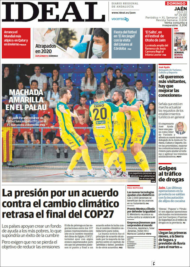 Portada de El Ideal de Jaén (Spain)