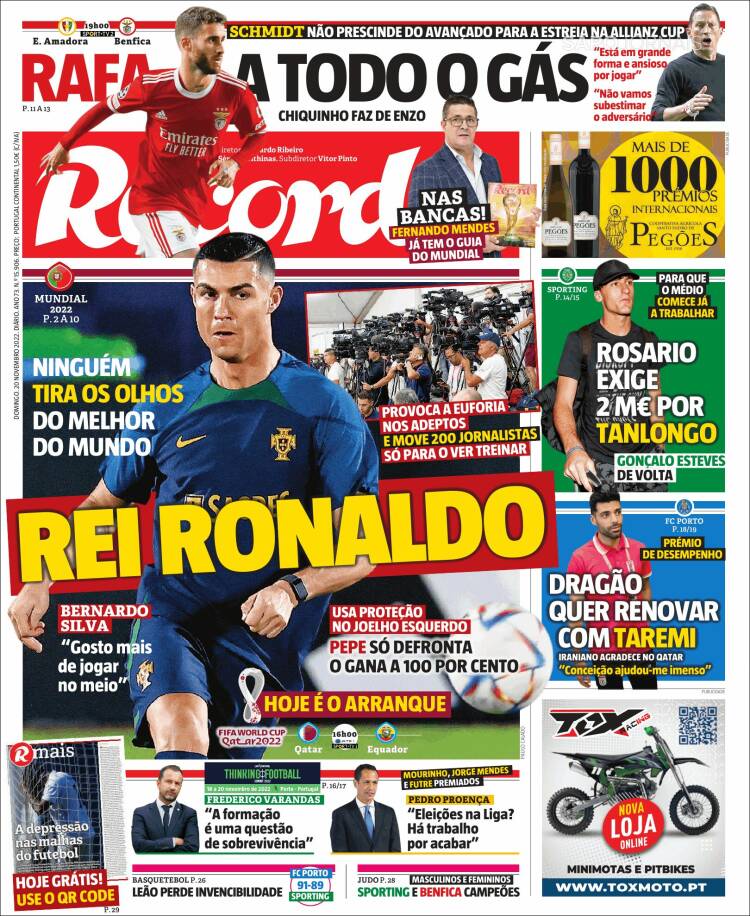 Portada de Record (Portugal)