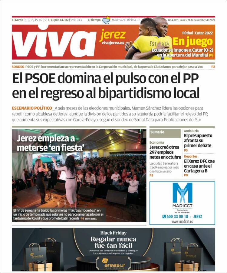 Portada de Información - Jerez (España)