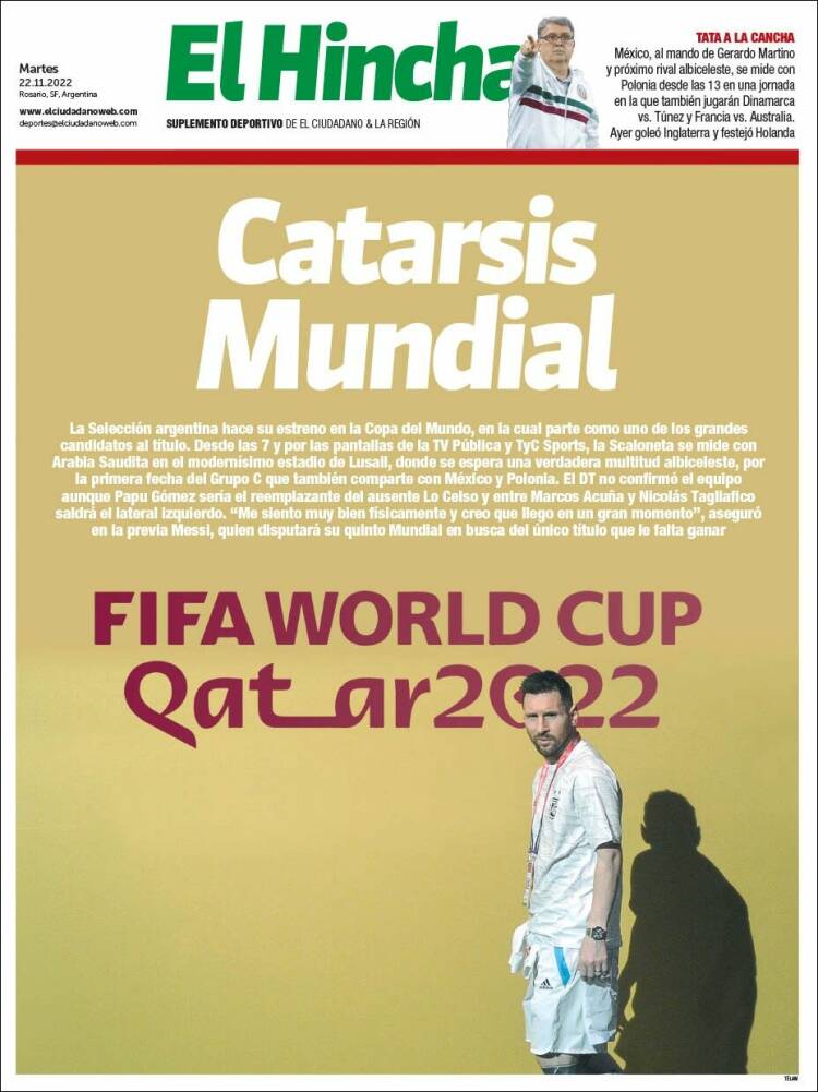 Portada de El Hincha (Argentina)