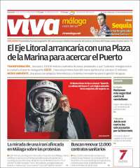 Portada de Viva Málaga (España)