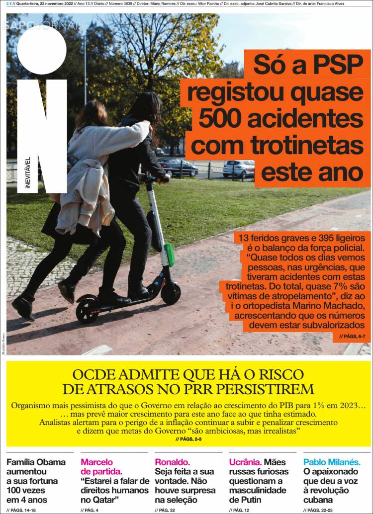 Portada de I - informação (Portugal)