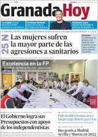 Portada de Granada Hoy (España)