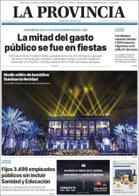 Portada de La Provincia (España)