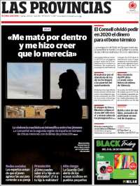 Portada de Las Provincias (España)