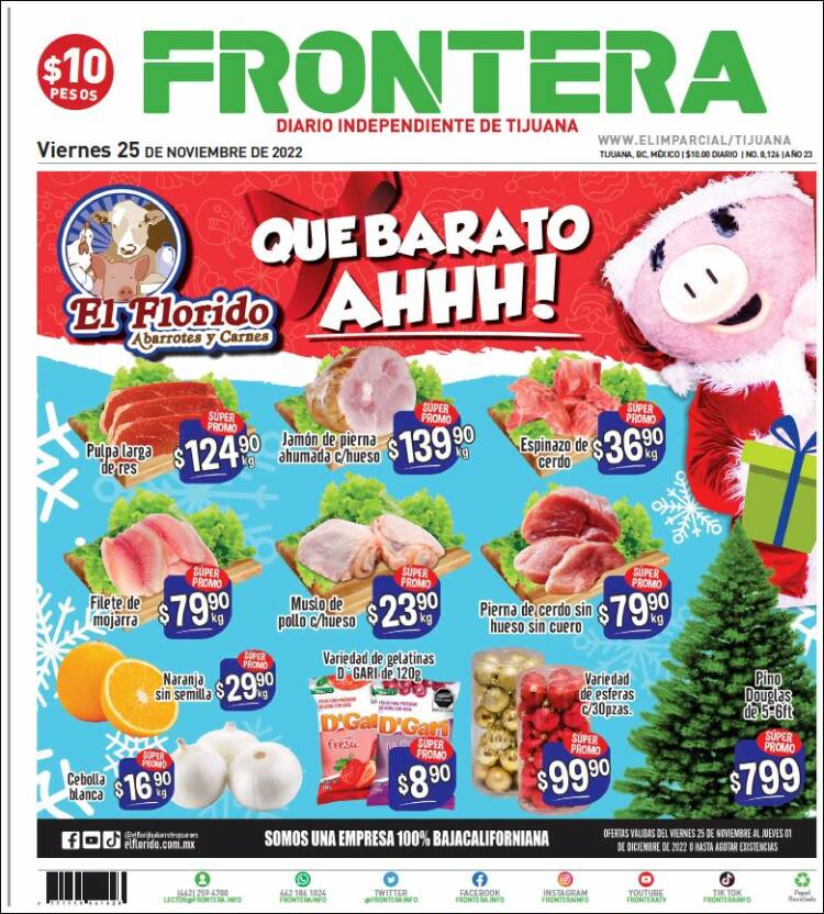 Portada de Frontera (M&eacute;xico)