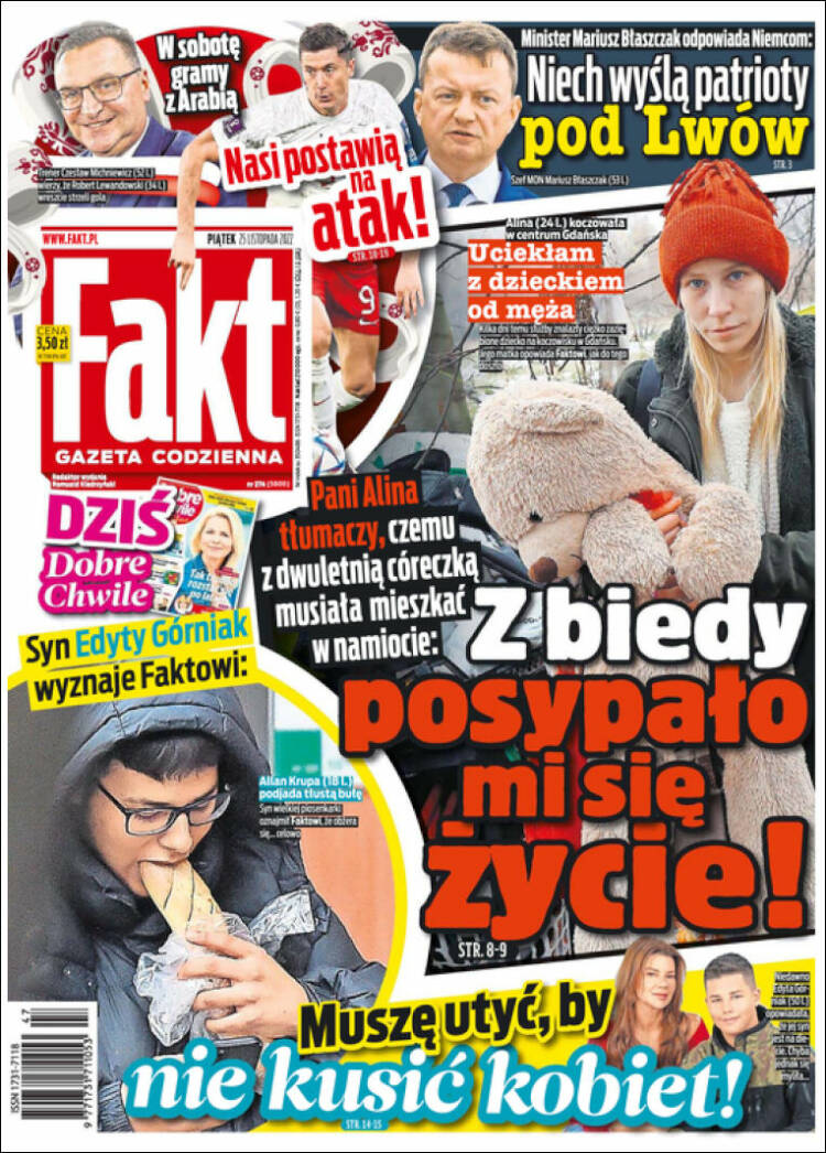 Portada de Fakt (Polonia)