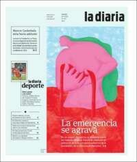 Portada de La Diaria (Uruguay)