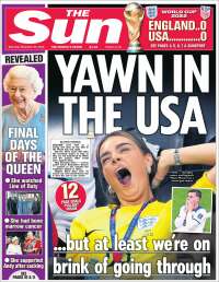 Portada de The Sun (United Kingdom)