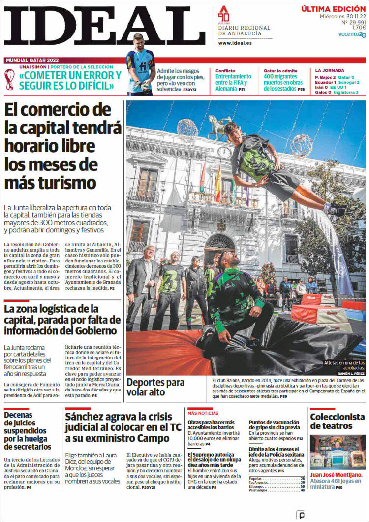 Portada de Ideal (España)