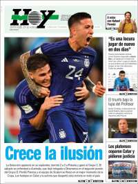Portada de Diario Hoy (Argentine)