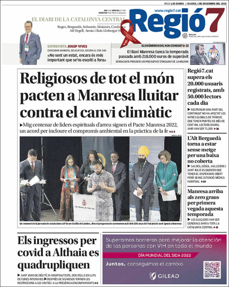 Portada de Regio7 (España)