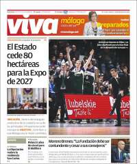 Portada de Viva Málaga (España)