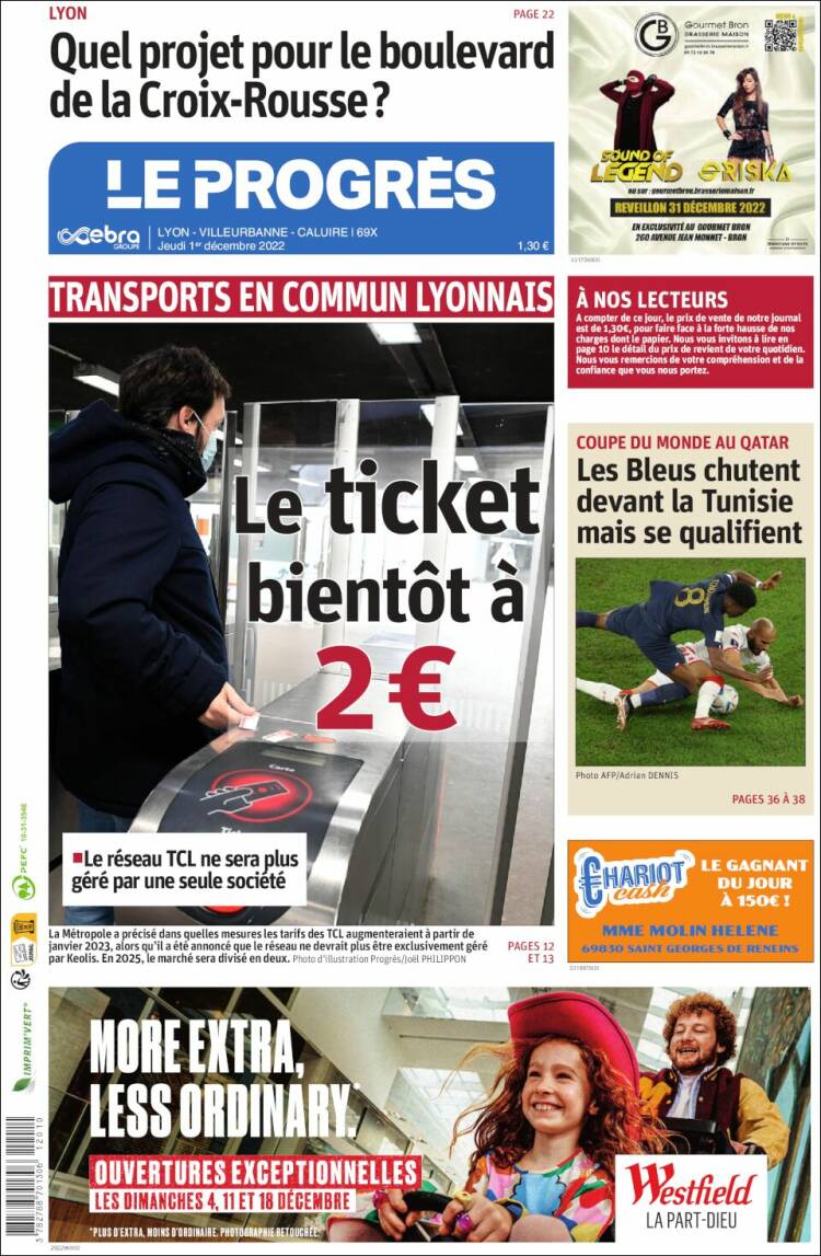 Portada de Progres de Fecamp (Francia)