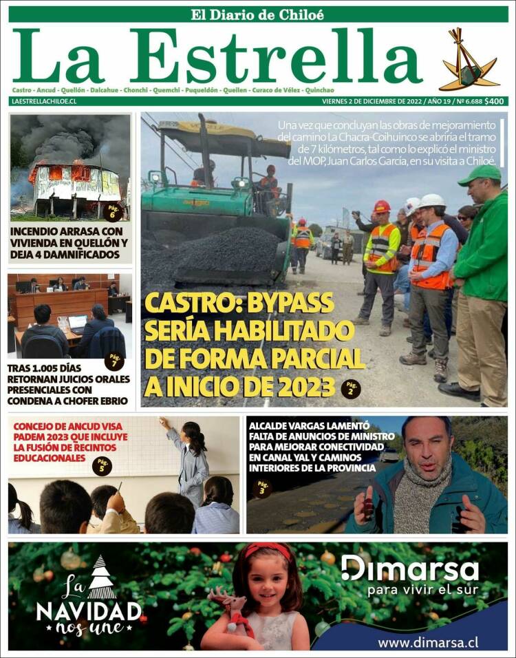 Portada de Estrella de Chiloé (Chile)