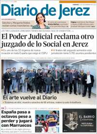 Portada de Diario de Jerez (España)