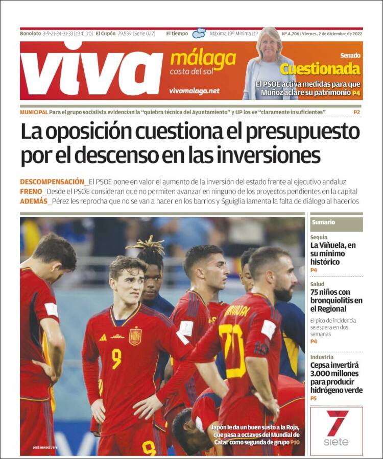 Portada de Viva Málaga (España)