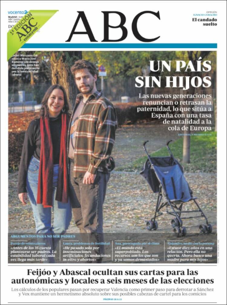 Portada de ABC (España)