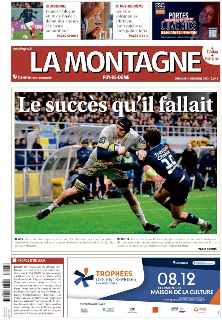 Portada de La Montagne (France)