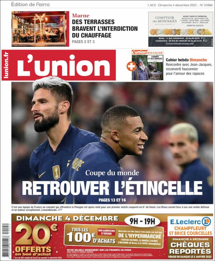 Portada de L'Union (France)