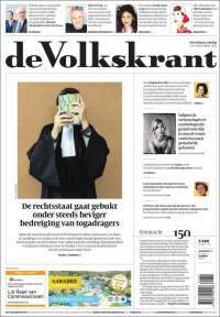 Portada de De Volkskrant (Países Bajos)