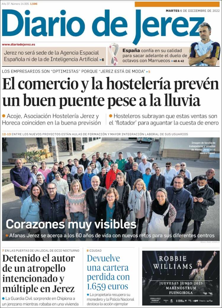 Portada de Diario de Jerez (Spain)