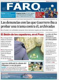 Portada de El Faro de Ceuta (España)