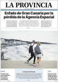 Portada de La Provincia (España)