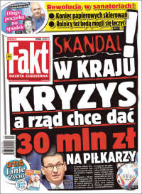 Portada de Fakt (Polonia)