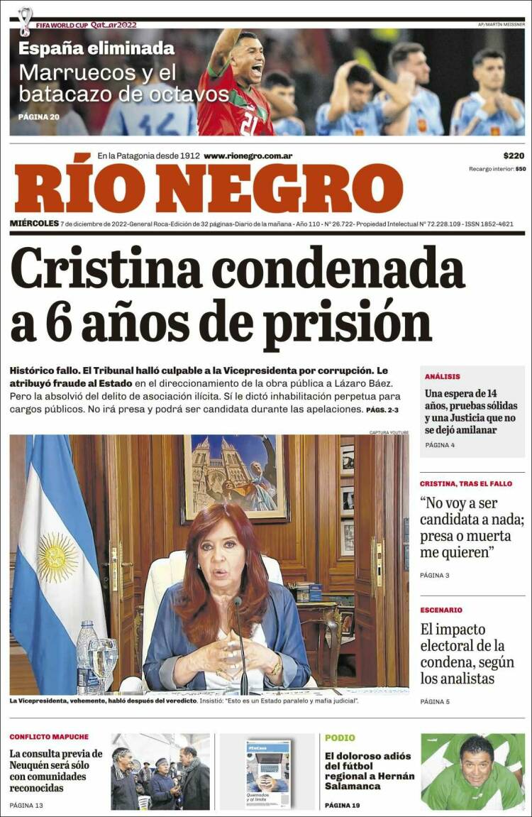 Portada de Rio Negro (Argentina)