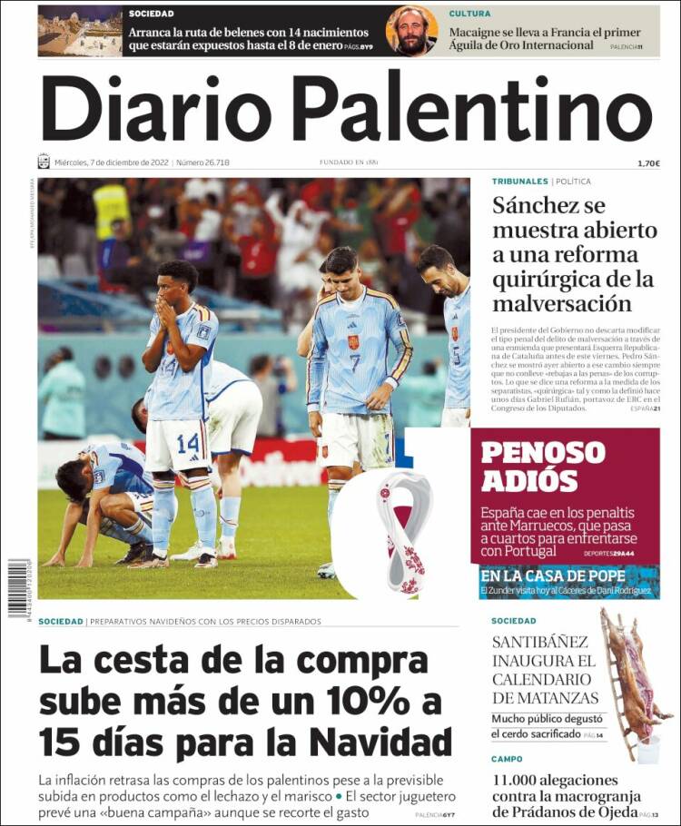 Portada de Diario Palentino (Espa&ntilde;a)