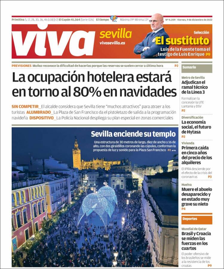 Portada de Viva Sevilla (Espagne)