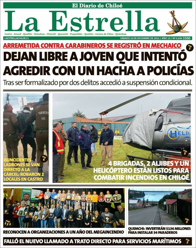 Portada de Estrella de Chiloé (Chile)