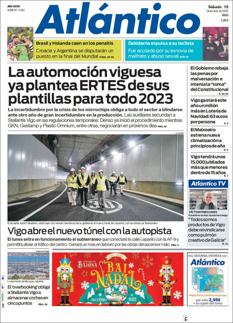 Portada de Atlántico Diario (Espa&ntilde;a)