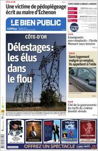 Portada de Le Bien Public (Francia)