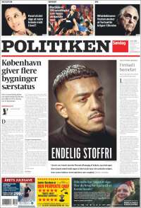 Portada de Politiken (Denmark)