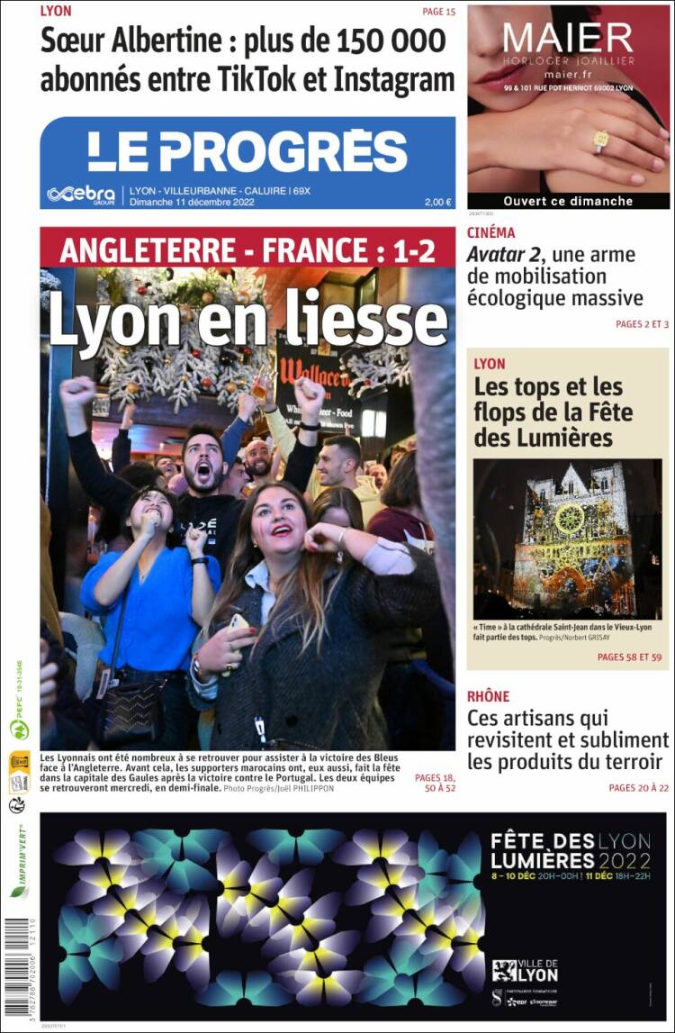 Portada de Progres de Fecamp (Francia)